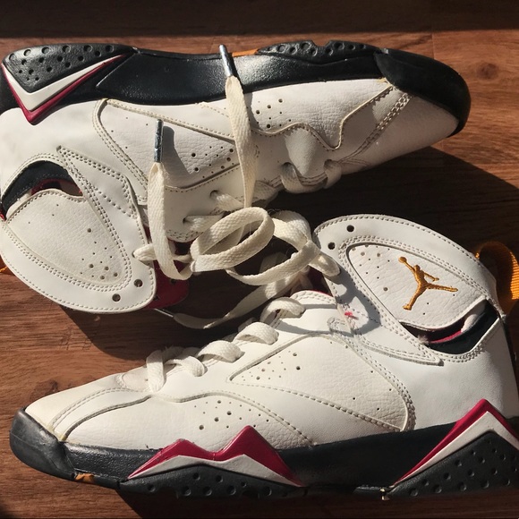 Jordan Cardinal 7s size 5Y - Picture 6 of 8